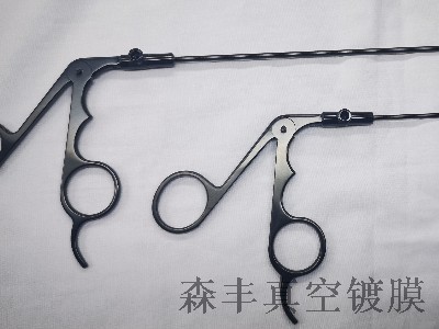 骨科医疗器械黑色真空镀膜加硬处理应用案例